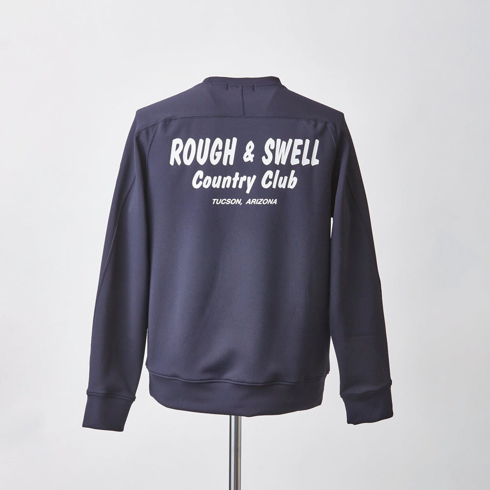 【rough&swell】MEN'S COUNTRY CLUB SWEAT［NAVY］（RSM-22209）