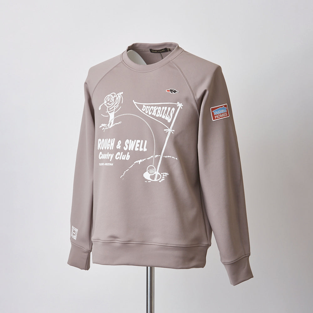 【rough&swell】MEN'S COUNTRY CLUB SWEAT［SAND］（RSM-22209）