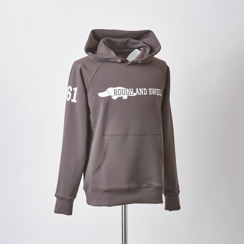 【rough&amp;swell】MEN'S HEXAGON HOODIE[CHARCOAL](RSM-22212)