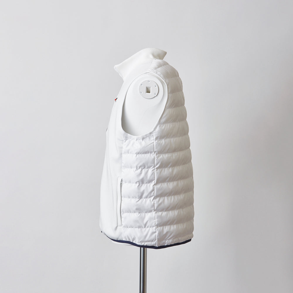 【rough&swell】MEN'S OREGON VEST［WHITE］（RSM-22256）