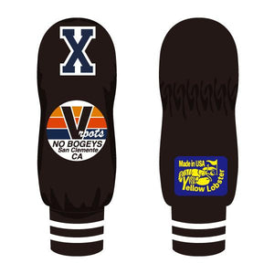 【yellow lobster】TRESTLES NO BOGEYS NAVY X（UT HEAD COVER）