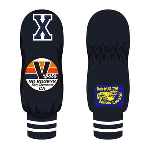 【yellow lobster】TRESTLES NO BOGEYS NAVY X（UT HEAD COVER）