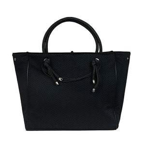 【L4K3】CLEAT TOTE［BLACK -TWILL-］（TO-01JP）