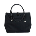 画像をギャラリービューアに読み込む, 【L4K3】CLEAT TOTE［BLACK -TWILL-］（TO-01JP）
