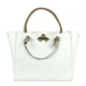 【L4K3】CLEAT TOTE［WHITE -TWILL-］（TO-02JP）