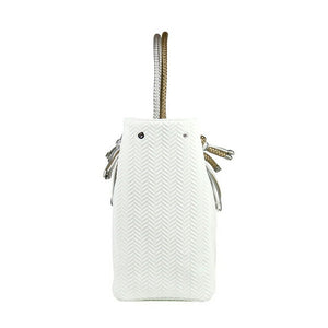 【L4K3】CLEAT TOTE［WHITE -TWILL-］（TO-02JP）