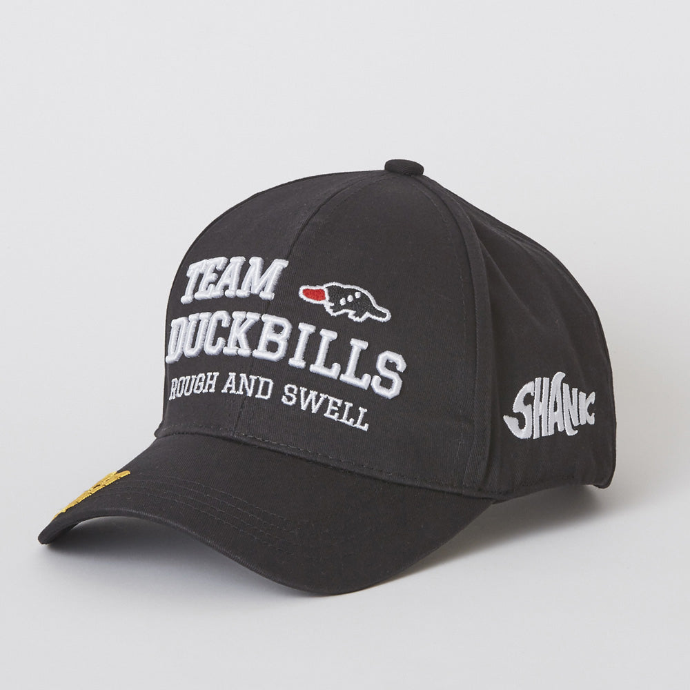 【rough&swell】TEAM DUCKBILLS CAP ［BLACK］（RSA-23001）