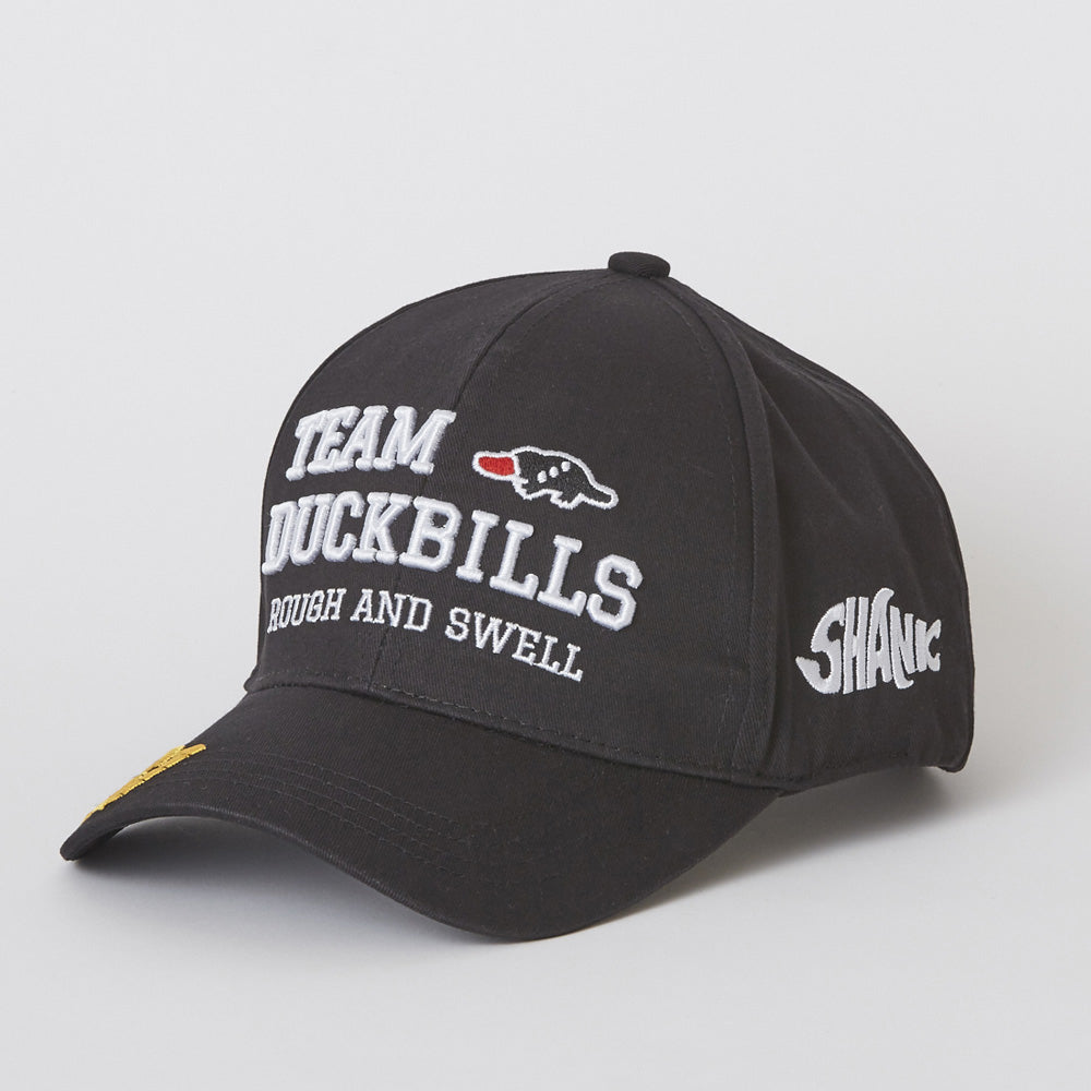 rough&swell】TEAM DUCKBILLS CAP ［BLACK］（RSA-23001）