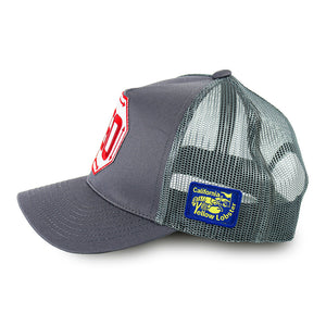 【yellow lobster】CAP PATCH GO RED［GRAY］（YL-6506-GY）