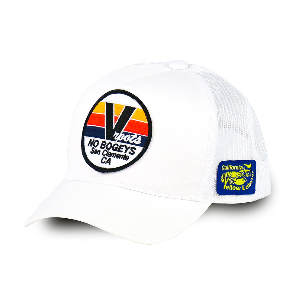 【yellow lobster】CAP PATCH NO BOGEYS［WHITE］（YL-6506-WH）