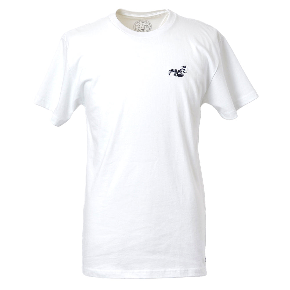 【Yellow Lobster】Tシャツ NO BOGEYS［ホワイト］（YLTSNB）